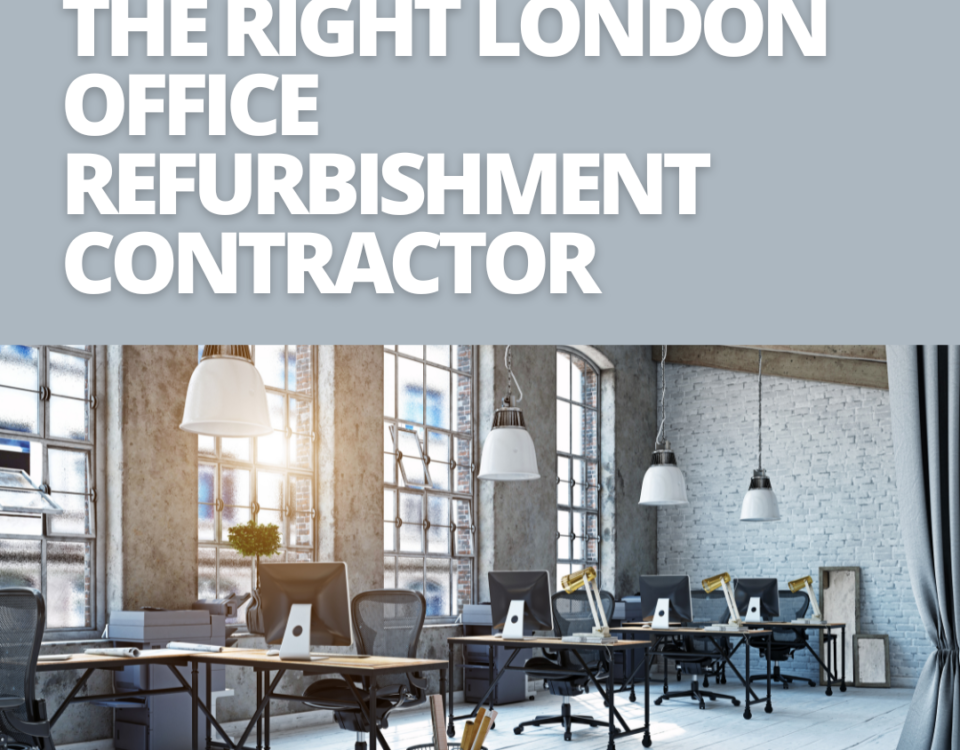 professional London Office Refurbishment Contractor