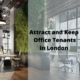 retrofit office refurbishments break out rooms fit out London city centre office tenancy