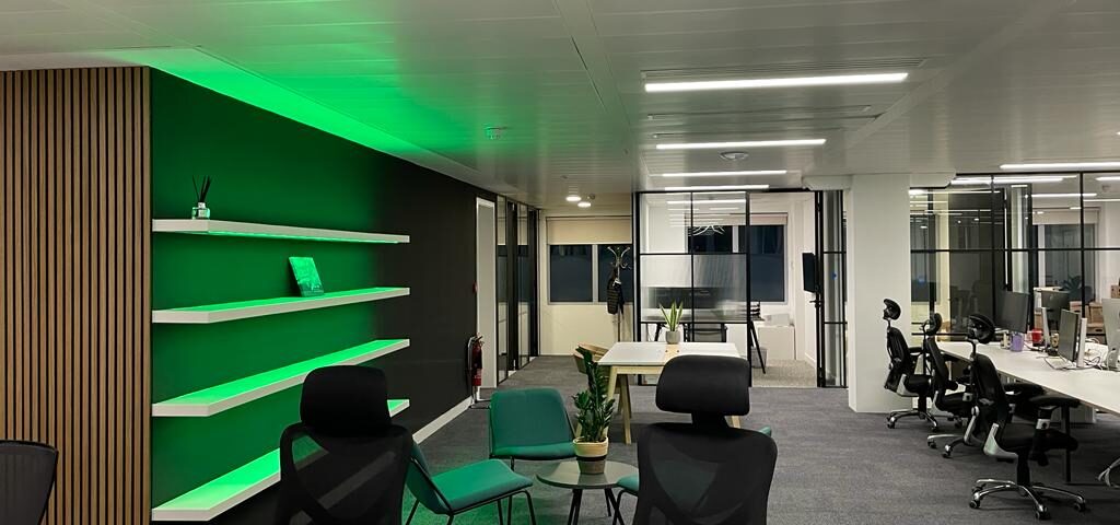 commercial office refits refurb London contractors