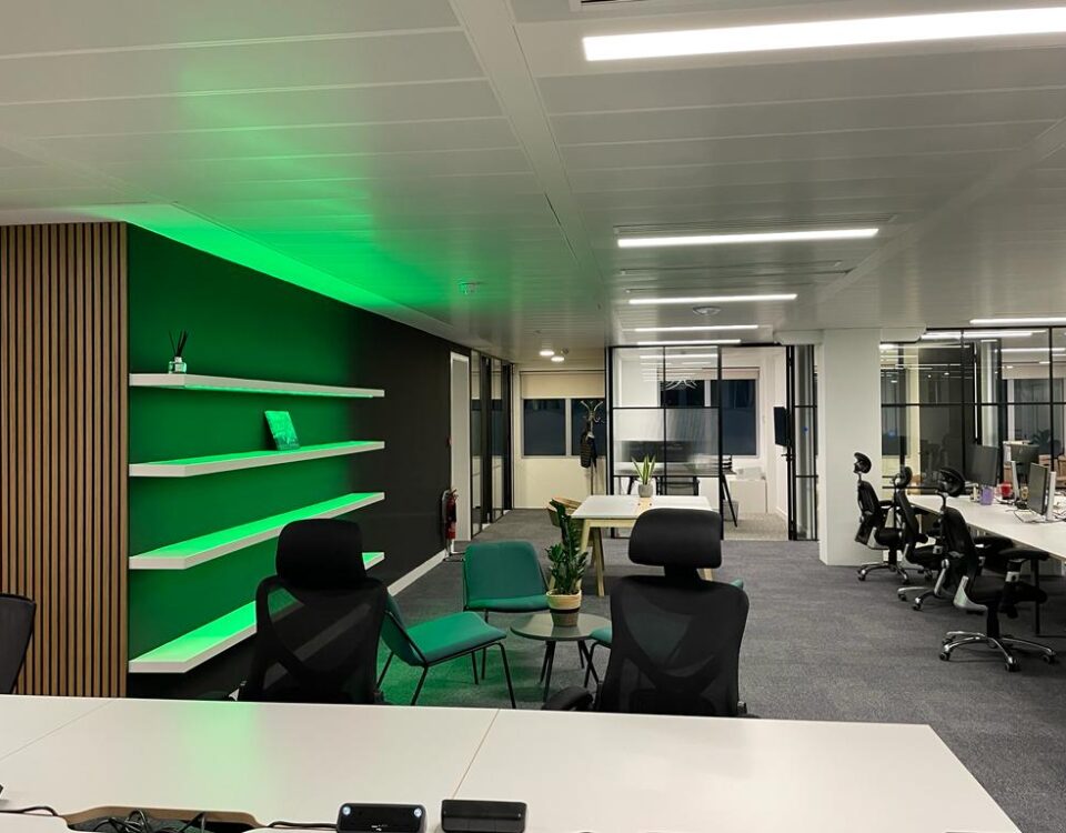 commercial office refits refurb London contractors